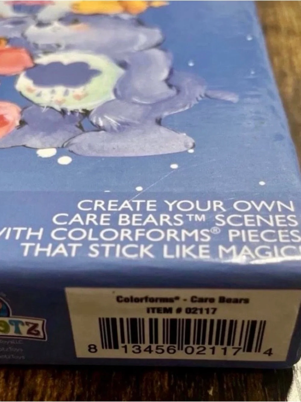 Vintage Set of Care Bear Colorforms